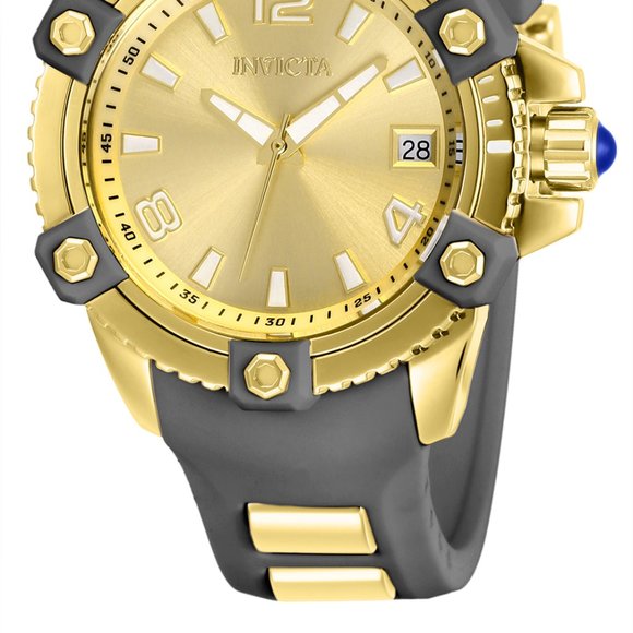 Invicta Women\'s Pro Diver Quartz 3 Hand Gold main image 6